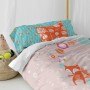 Set di copripiumino HappyFriday Moshi Moshi Fantasy Multicolore 2 Pezzi