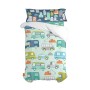 Set di copripiumino HappyFriday Moshi Moshi Holidays Multicolore Singolo 2 Pezzi