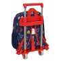 Trolley per la Scuola Mickey Mouse Only one Blu Marino 28 x 34 x 10 cm