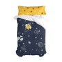 Set di copripiumino HappyFriday Mr Fox Starspace Multicolore Singolo 2 Pezzi