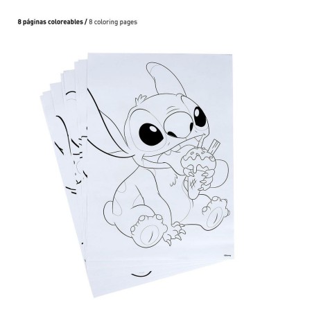 Set di Cancelleria Stitch 24 Pezzi