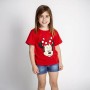 Maglia a Maniche Corte per Bambini Minnie Mouse