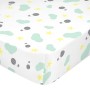 Lenzuolo con angoli HappyFriday HAPPYNOIS Multicolore 105 x 200 x 32 cm