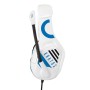 Auricolari con Microfono Gaming FR-TEC Kratos Bianco Azzurro/Bianco