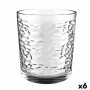 Set di Bicchieri Quid Urban Stone Trasparente Vetro 360 ml (6 Unità) (Pack 6x)