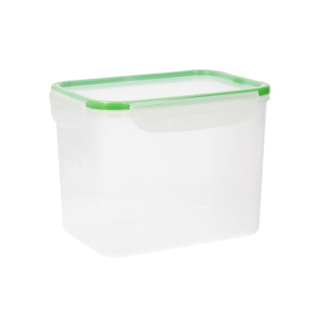 Porta pranzo Ermetico Quid Greenery Trasparente Plastica (3,7 L) (Pack 4x)