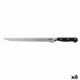 Coltello per Prosciutto Quid Professional Inox Chef Black Metallo 28 cm (Pack 6x)