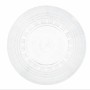 Piatto da pranzo Quid Viba Trasparente Plastica Ø 26 cm 26 cm (12 Unità) (Pack 12x)