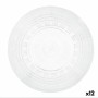 Piatto da pranzo Quid Viba Trasparente Plastica Ø 26 cm 26 cm (12 Unità) (Pack 12x)