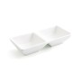 Vassoio per aperitivi Quid Select Bianco Ceramica 15 x 7 cm (12 Unità) (Pack 12x)