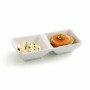 Vassoio per aperitivi Quid Select Bianco Ceramica 15 x 7 cm (12 Unità) (Pack 12x)