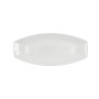 Teglia da Cucina Quid Gastro Bianco Ceramica 35,5 x 15,8 x 2,8 cm (6 Unità) (Pack 6x)