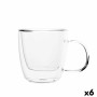 Tazza Quid Serenia 200 ml Trasparente Vetro 6 Unità (Pack 6x)