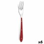 Forchetta Amefa Bistro 1-2-3 Metallo Bicolore 20,7 cm (Pack 6x)