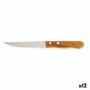 Coltello da Carne Amefa Steak Madera Acciaio Metallo 12 Unità 20,5 cm (Pack 12x)