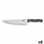 Coltello da chef Richardson Sheffield Artisan Nero Metallo 20,5 cm (Pack 6x)