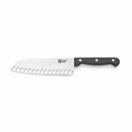 Coltello Santoku Richardson Sheffield Artisan Nero Metallo (17,5 cm) (Pack 6x)