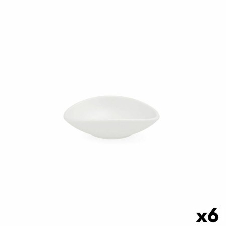 Ciotola Quid Select Bianco Plastica 13 x 11 x 3,5 cm (6 Unità)