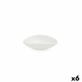 Ciotola Quid Select Bianco Plastica 13 x 11 x 3,5 cm (6 Unità)