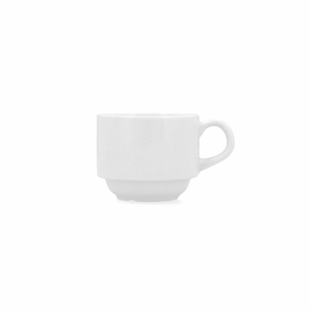 Tazza Bidasoa Glacial Ceramica Bianco (100 ml)