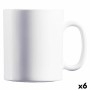 Tazza Luminarc Evolutions Bianco Vetro 320 ml (6 Unità) (Pack 6x)