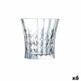 Bicchiere Cristal d’Arques Paris Lady Diamond Trasparente Vetro (270 ml) (Pack 6x)