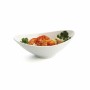 Teglia da Cucina Quid Gastro Ovale Ceramica Bianco (21,5 x 12,5 x 7 cm) (6 Unità)