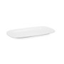 Teglia da Cucina Bidasoa Glacial Bianco Ceramica 31 x 18 cm (6 Unità) (Pack 6x)