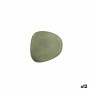 Piatto da pranzo Bidasoa Ikonic Verde Ceramica 14 x 13,6 cm (12 Unità) (Pack 12x)