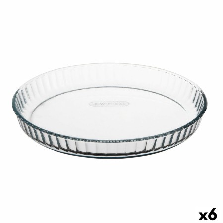 Stampo per Torte Pyrex Classic Vidrio Trasparente Vetro Piano Rotondo 27,7 x 27,7 x 3,5 cm 6 Unità