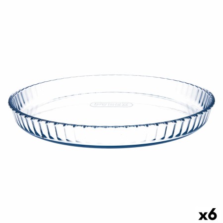 Stampo per Torte Pyrex Classic Vidrio Trasparente Vetro Piano Rotondo 31 x 31 x 4 cm 6 Unità