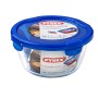 Porta pranzo Ermetico Pyrex Cook&go 20 x 20 x 10,3 cm Azzurro 1,6 L Vetro (6 Unità)