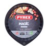 Stampo per Torte Pyrex Magic Nero Metallo Piano Rotondo Ø 30 cm 6 Unità