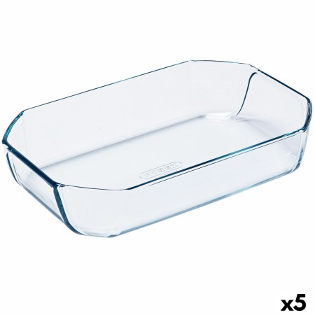 Pirofila da Forno Pyrex Inspiration Trasparente Vetro Rettangolare 30 x 20 x 6,45 cm (5 Unità)