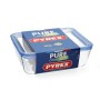 Porta pranzo Ermetico Pyrex Pure Glass Trasparente Vetro (800 ml) (6 Unità)