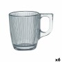 Tazza Luminarc Stripy Trasparente Vetro 90 ml (6 Unità)