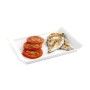 Vassoio per aperitivi Quid Gastro Fresh 26 x 18 cm Ceramica Bianco (6 Unità)