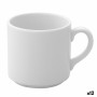 Tazza Ariane Prime Caffè Bianco Ceramica 200 ml (12 Unità)