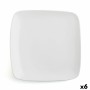 Piatto da pranzo Ariane Vital Square Quadrato Bianco Ceramica 30 x 22 cm (6 Unità)