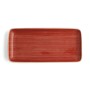 Teglia da Cucina Ariane Terra Rettangolare Ceramica Rosso (36 x 16,5 cm) (6 Unità)