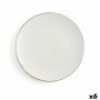 Piatto da pranzo Ariane Terra Beige Ceramica Ø 27 cm (6 Unità)