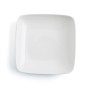 Piatto Fondo Ariane Vital Quadrato Ceramica Bianco (Ø 21 cm) (6 Unità)