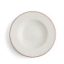 Piatto Fondo Ariane Terra Ceramica Beige (Ø 26 cm) (6 Unità)