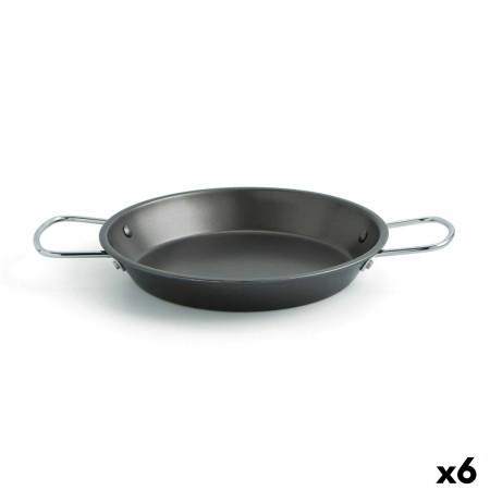 Padella Quid Senia Nero Metallo Acciaio Ø 26 cm (6 Unità)