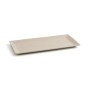 Vassoio per aperitivi Quid Mineral Gres Beige Ceramica 15 x 30 cm (8 Unità)