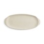 Vassoio per aperitivi Quid Mineral Gres Beige Ceramica 13 x 30,5 cm (8 Unità)