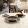 Piatto da pranzo Ariane Decor Marrone Ceramica Ø 15 cm (24 Unità)