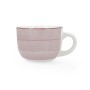 Tazza Quid Vita Morning Ceramica Rosa (470 ml) (12 Unità)