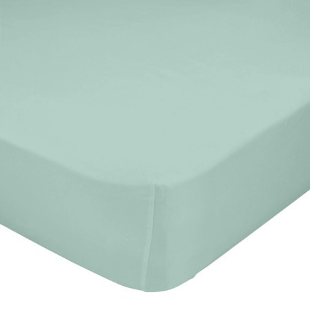 Lenzuolo con angoli HappyFriday BASIC Menta 140 x 200 x 32 cm