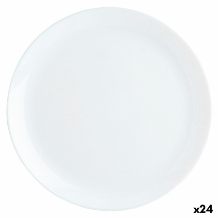 Piatto da pranzo Luminarc Diwali Bianco Vetro Ø 27 cm (24 Unità)